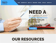 Tablet Screenshot of business-plan-examples.com